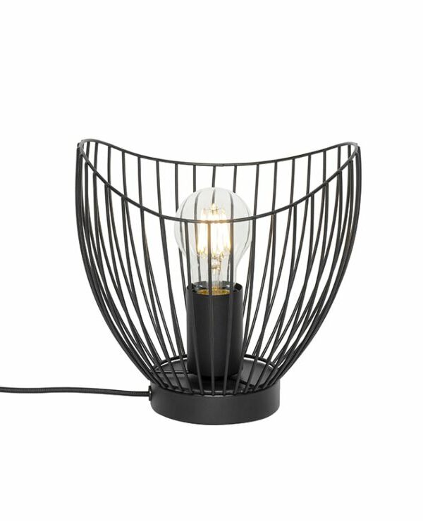 Modern table lamp black