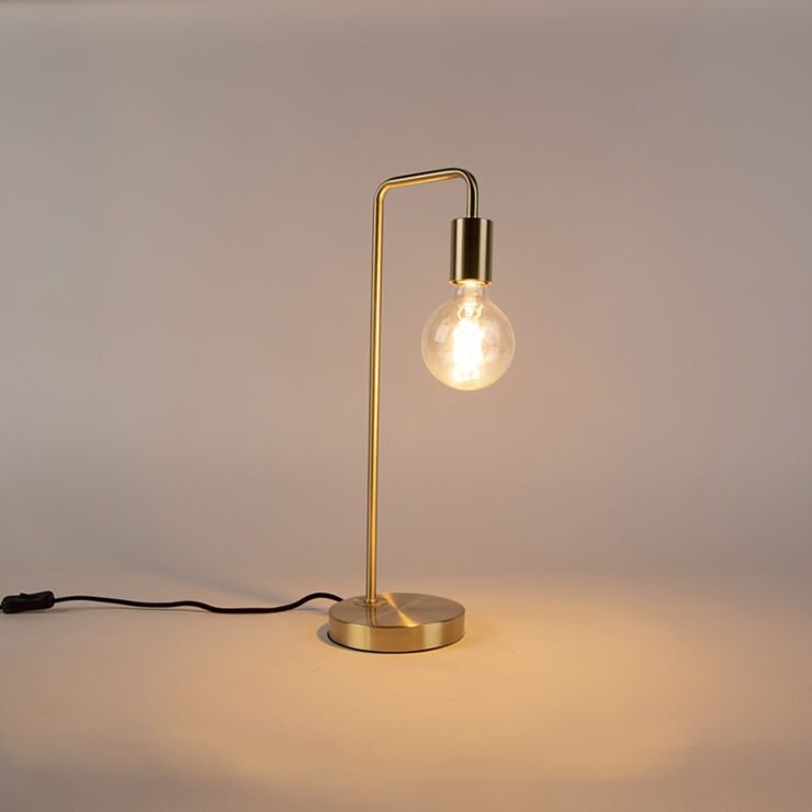 Art Deco table lamp brass 2 Art Deco table lamp brass - immagine 2