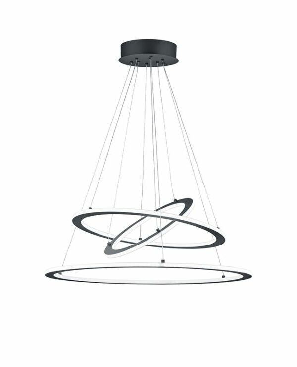 Design hanging lamp gray