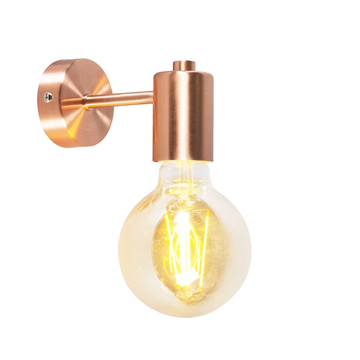 Art Deco Wall Lamp Copper 1 Art Deco Wall Lamp Copper
