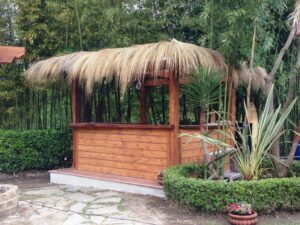 LAVORAZIONI 100 Chiosco in paglia 'Moorea' (Scauri)