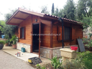 LAVORAZIONI 102 Prefabbricato in legno - B&B l'Olivo (Itri)