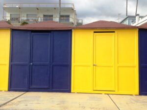 LAVORAZIONI 80 Cabine per stabilimenti balneari
