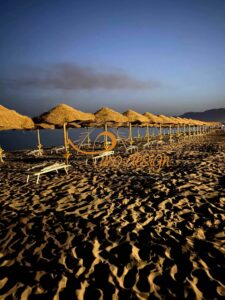 LAVORAZIONI 70 Ombrelloni spiaggia in paglia